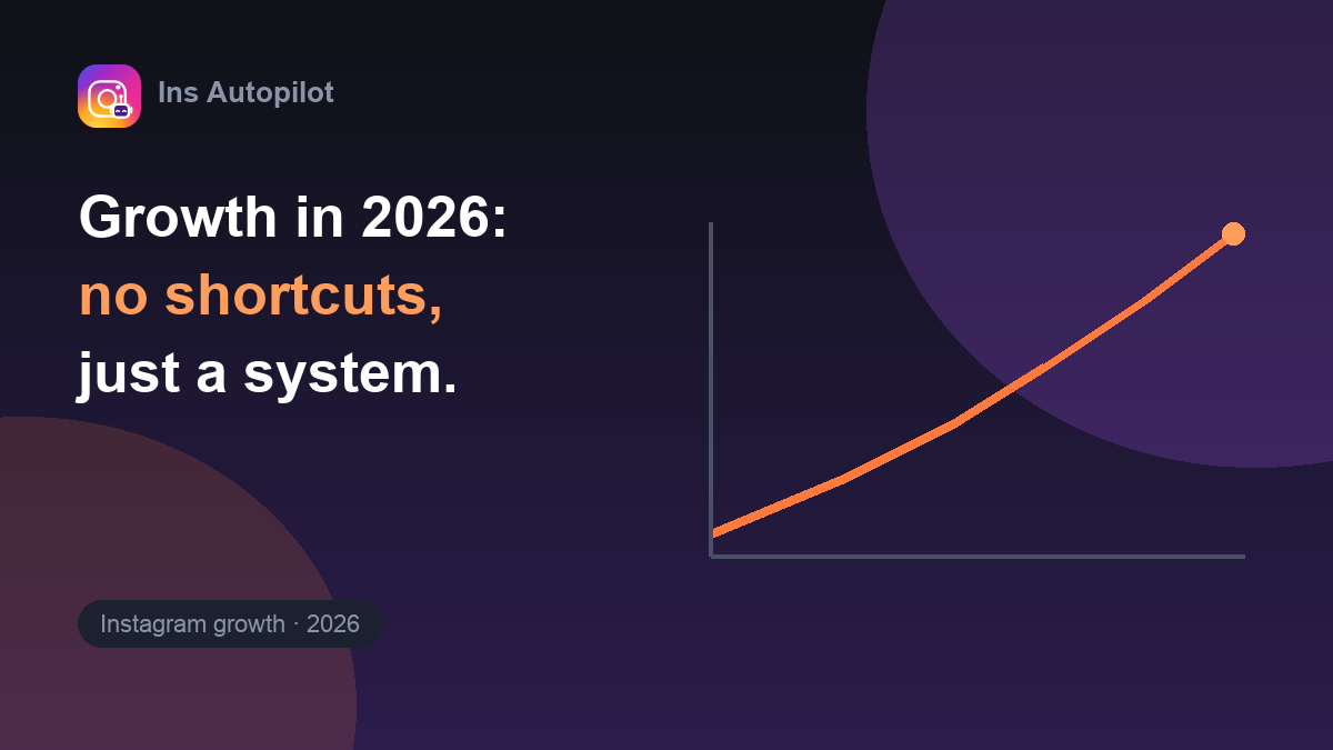 Sustainable Instagram growth in 2026: a steady upward system, not shortcuts